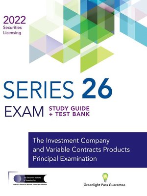 cover image of Series 26 Exam Study Guide 2022 + Test Bank